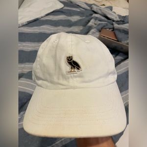 OVO White Cap Adjustable Back Tab